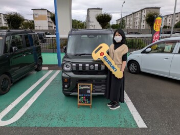 本日はご納車おめでとうございます。